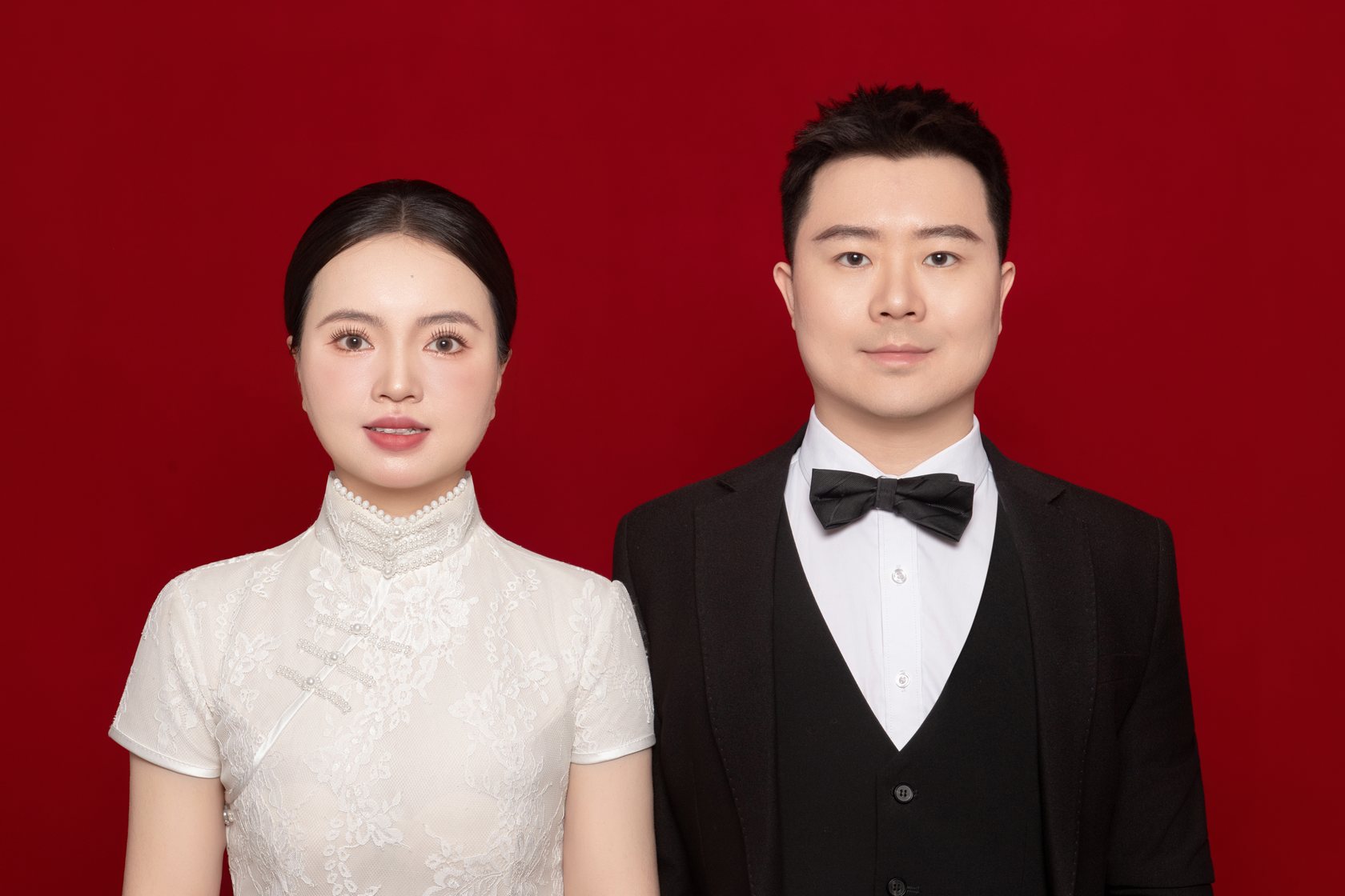 正式双人肖像